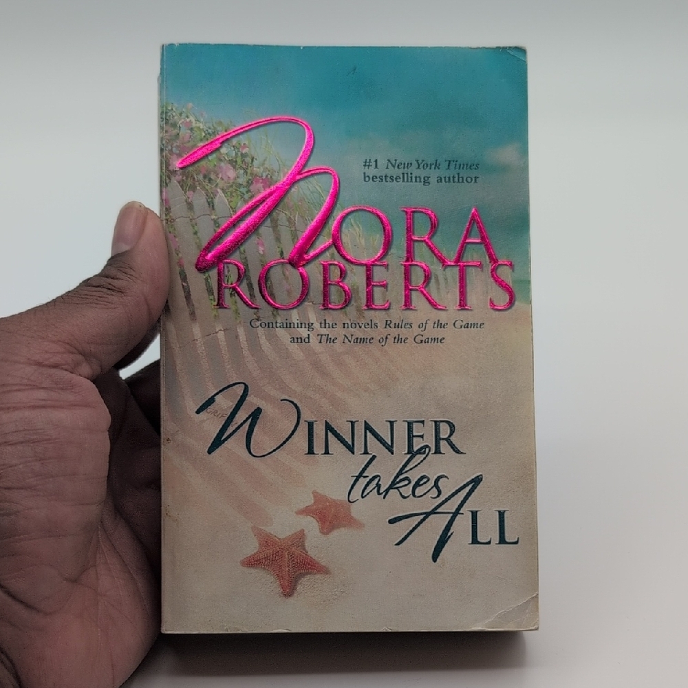 💵2/$10Bundle and Save💵Nora Roberts 'Winner Takes All' Book